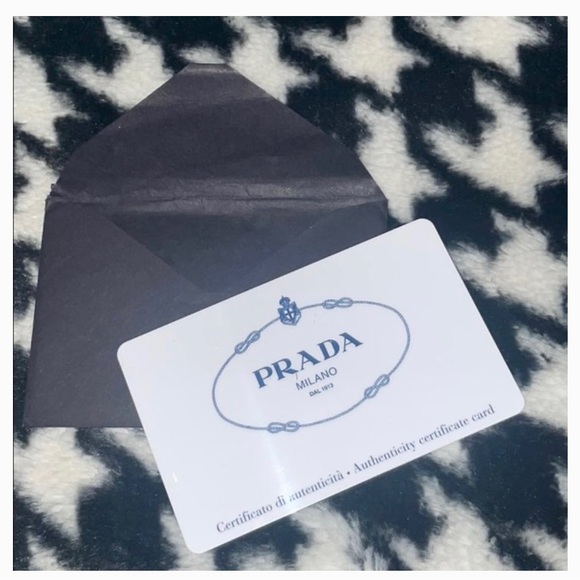 Prada Etiquette Flap Bag Studded Tessuto Mini - Picture 7 of 8